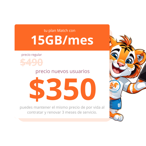 Plan Match 15GB