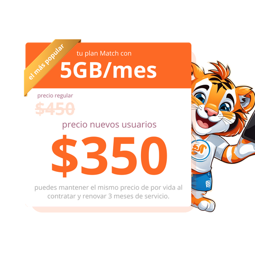 Plan Match 5GB